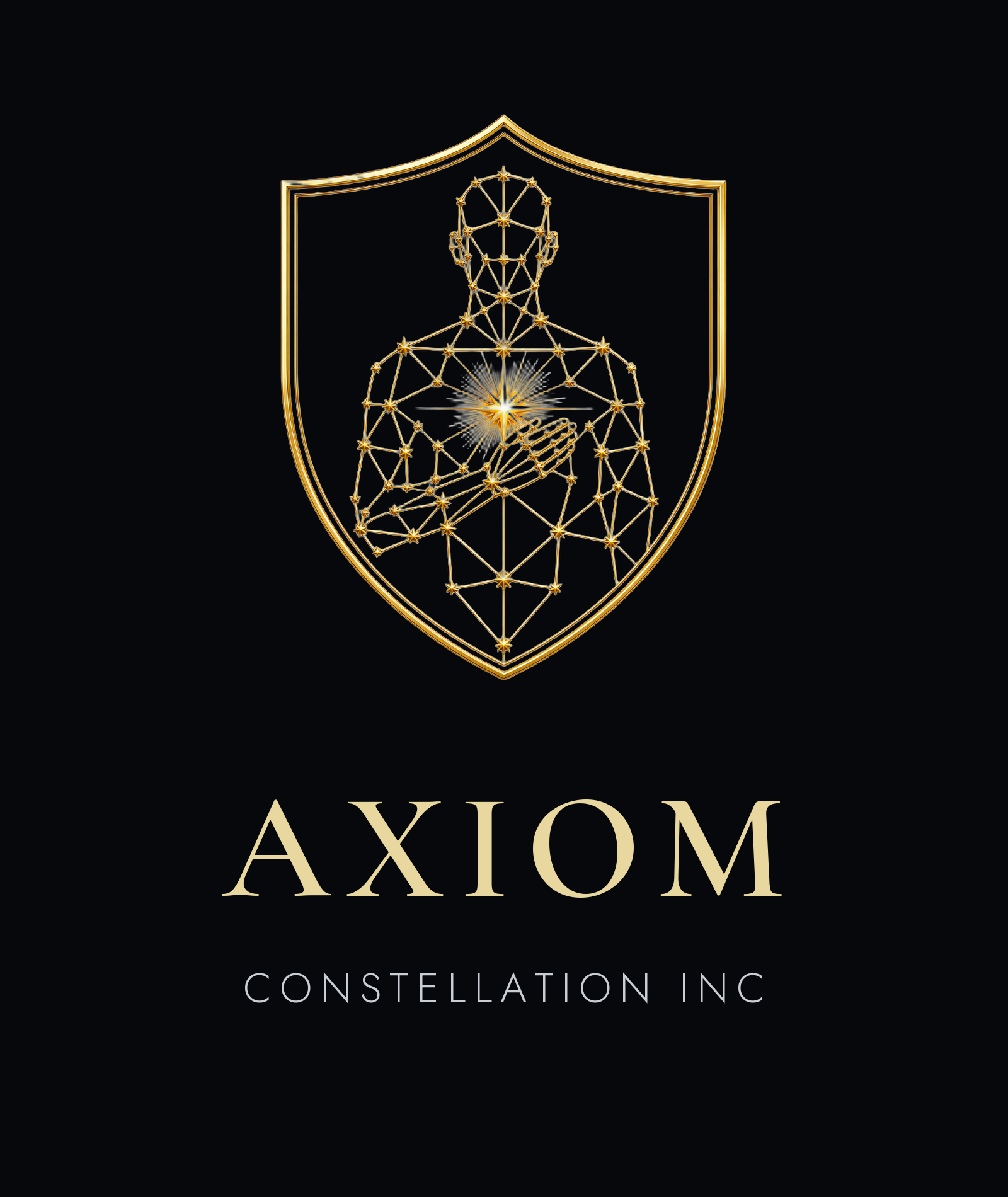 Axiom SP³ Orbit logo — a person surrounded by a constellation orbit
